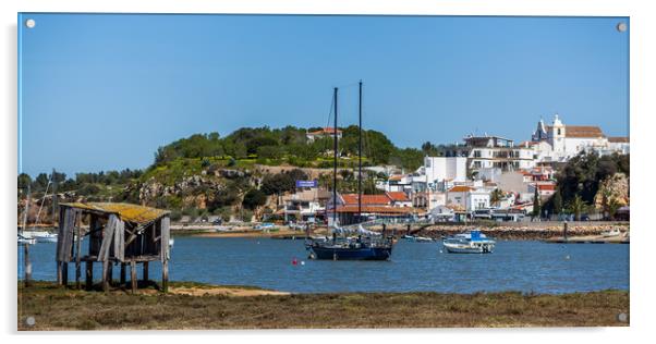 Alvor Algarve Portugal Acrylic by Wight Landscapes