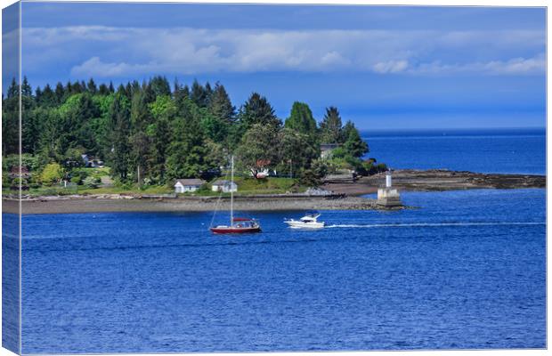 Point in Nanaimo Canvas Print by Darryl Brooks