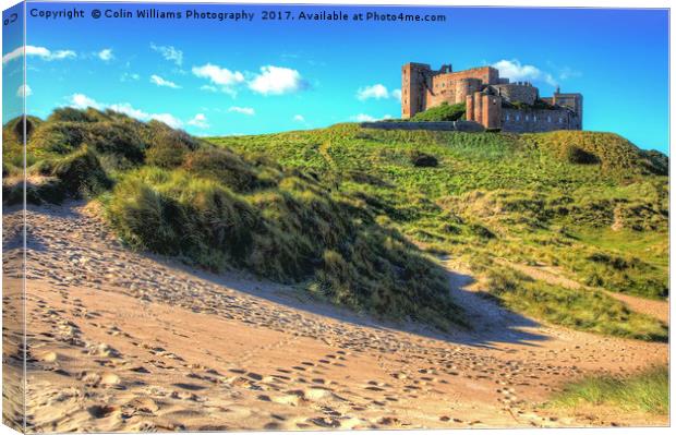 Bamburgh Castle 2 Canvas Print by Colin Williams Photography