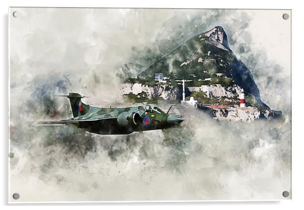 Buccaneer at The Rock - Painting Acrylic by J Biggadike
