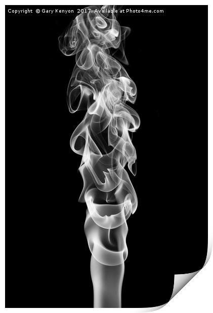Smoke Print by Gary Kenyon