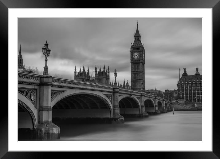 Westminster Framed Mounted Print by Russell Cram