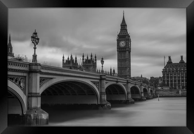 Westminster Framed Print by Russell Cram