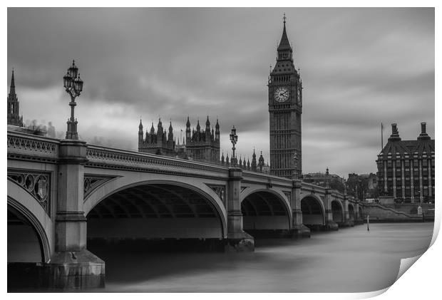 Westminster Print by Russell Cram