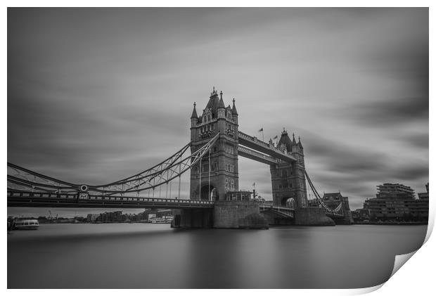 Tower Bridge Print by Russell Cram