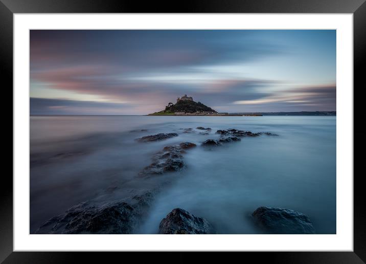 St Michael's Mount, Marazion, Cornwall Framed Mounted Print by Jonathan Smith