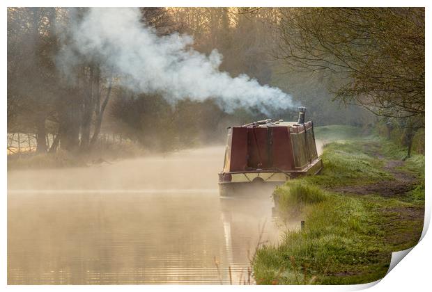 South Stratford Canal, Preston Bagot,  Print by Jonathan Smith