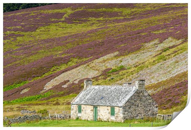 Abandoned cottage Print by Marco Bicci