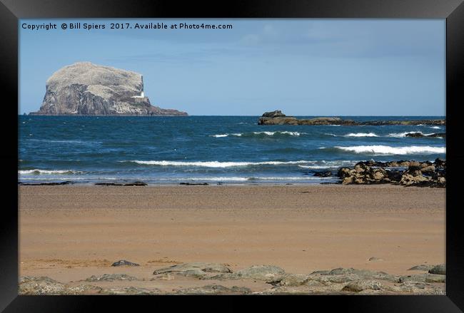 The Bass Rock, Scotland Framed Print by Bill Spiers
