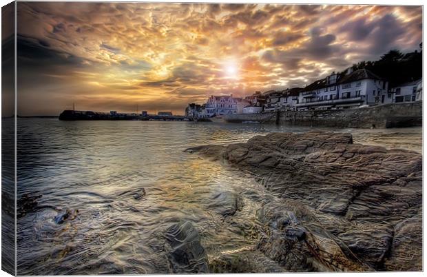 St. Mawes Canvas Print by Mike Sherman Photog