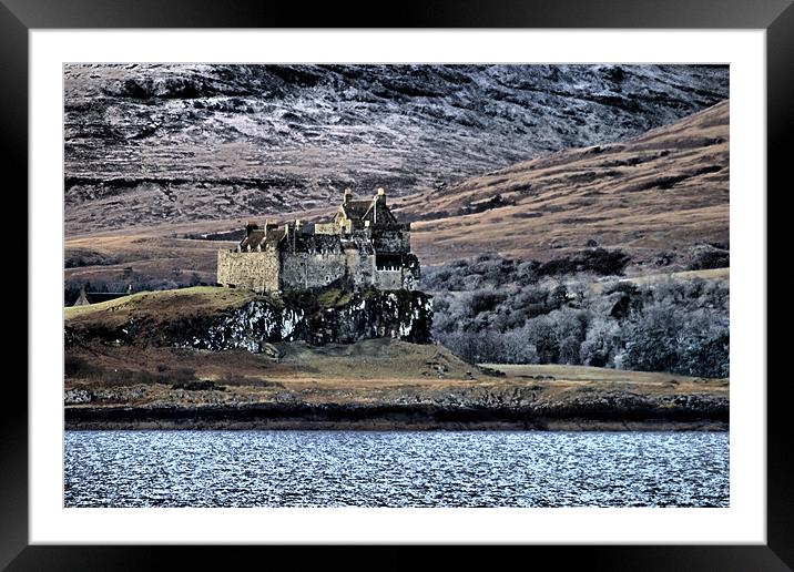 Duart Castle Framed Mounted Print by Tommy Reilly