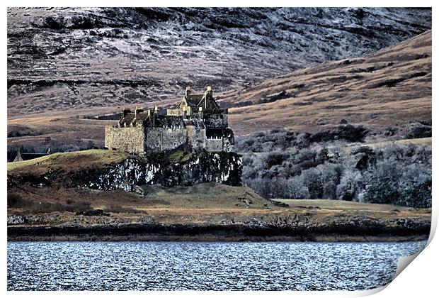 Duart Castle Print by Tommy Reilly