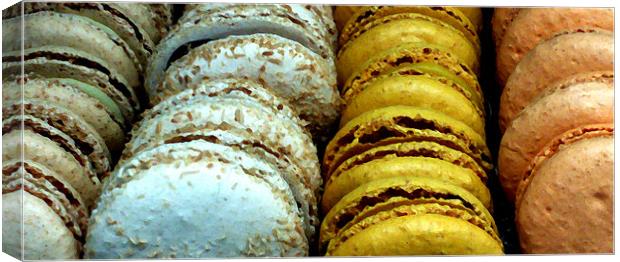 Petits Macarons Canvas Print by Stephen Maxwell