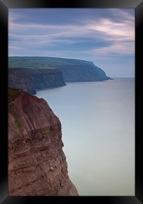 cliffs Framed Print by David McCulloch