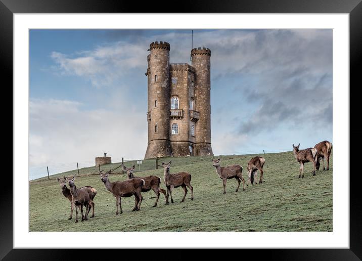 Broadway Tower, Broadway, Worcestershire Framed Mounted Print by Jonathan Smith