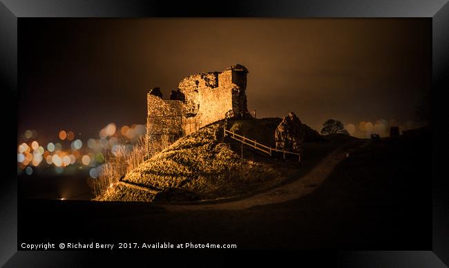 Kendal Castle  Framed Print by Rich Berry