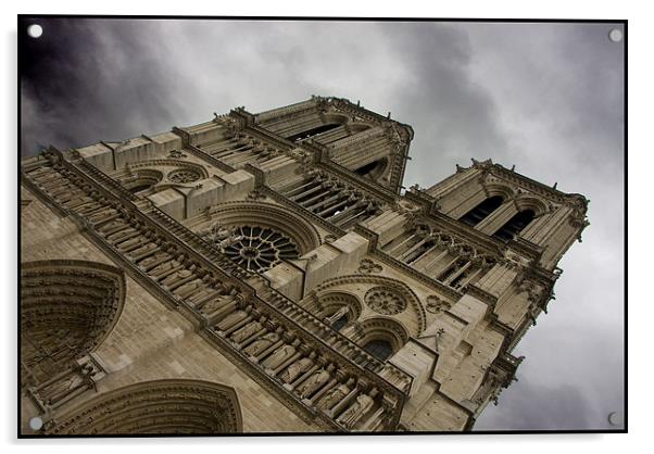 Notre Dame - Paris Acrylic by Berit Ipsen