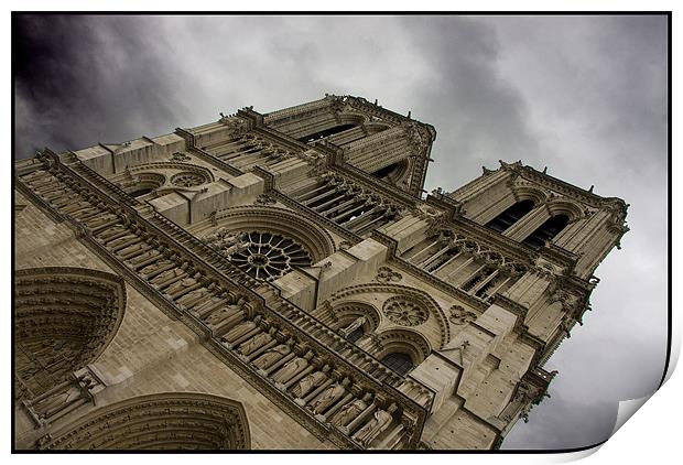 Notre Dame - Paris Print by Berit Ipsen