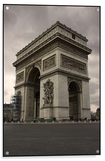 Arc de Triomphe Acrylic by Berit Ipsen