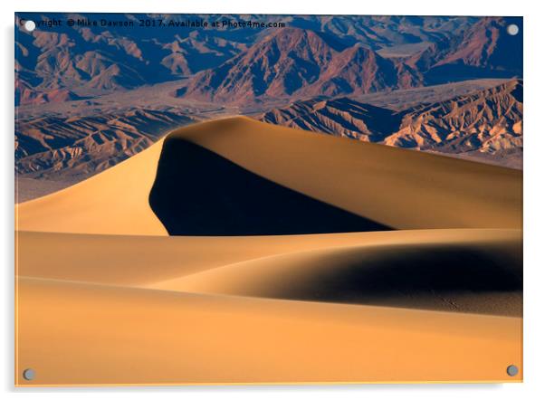 Desert Sand Acrylic by Mike Dawson
