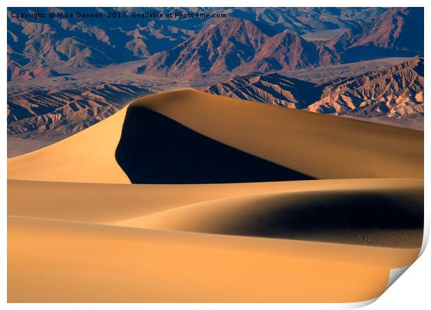 Desert Sand Print by Mike Dawson