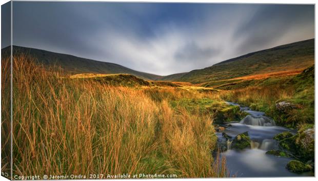 Evening in Brecon Beacons Canvas Print by Jaromir Ondra