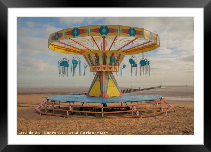 Cleethorpes Beach Framed Mounted Print by GILL KENNETT