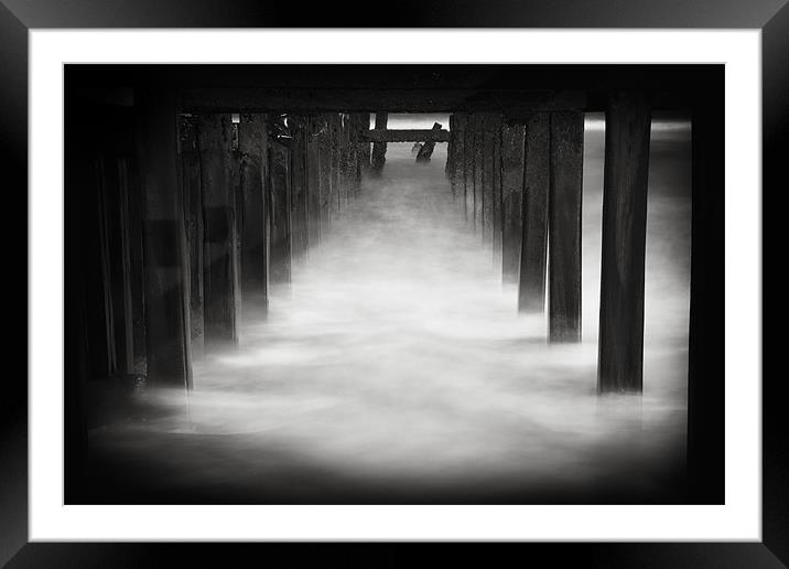 The Underverse Framed Mounted Print by Simon Wrigglesworth