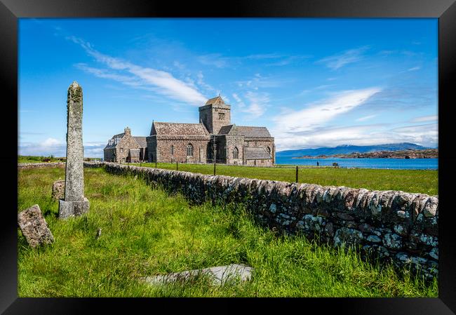 Iona Scotland Framed Print by Mike Cave