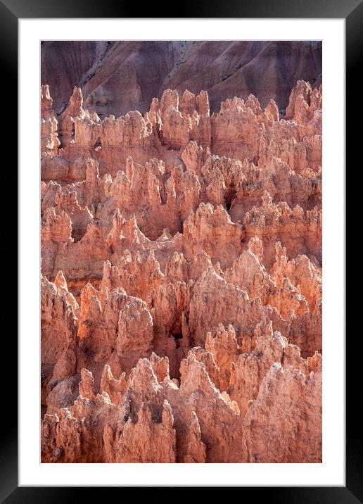 Bryce Canyon at Sunrise Framed Mounted Print by Luc Novovitch