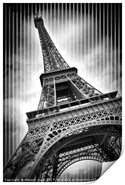 PARIS Eiffel Tower  Print by Melanie Viola