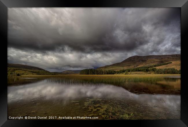 Loch Cill Chriosd, Skye, Scotland Framed Print by Derek Daniel