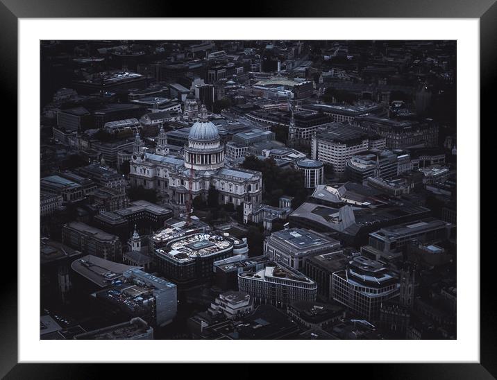 St.Pauls Cathedral Framed Mounted Print by Adam Payne