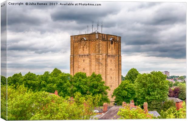 Westgate Water Tower Canvas Print by Juha Remes