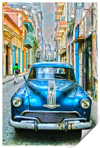 Havana Classic Print by Neil Gavin