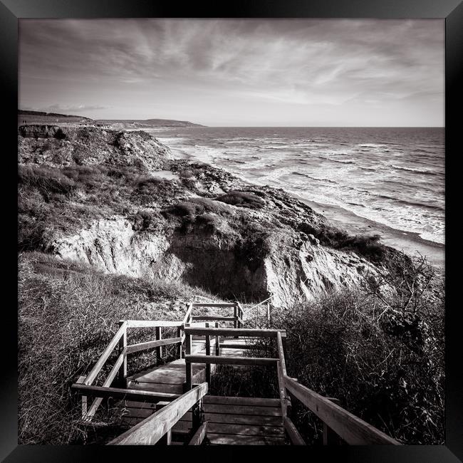 Chilton Chine Isle Of Wight Framed Print by Wight Landscapes