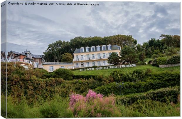 Hotel Dormy House Restaurant Panoramique Canvas Print by Andy Morton