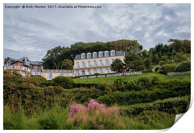 Hotel Dormy House Restaurant Panoramique Print by Andy Morton