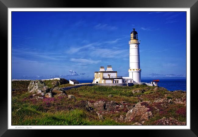 corsewall lighthouse, Stranraer Framed Print by jane dickie