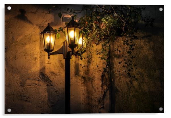 Romantic Lamp Acrylic by Stefan Giers