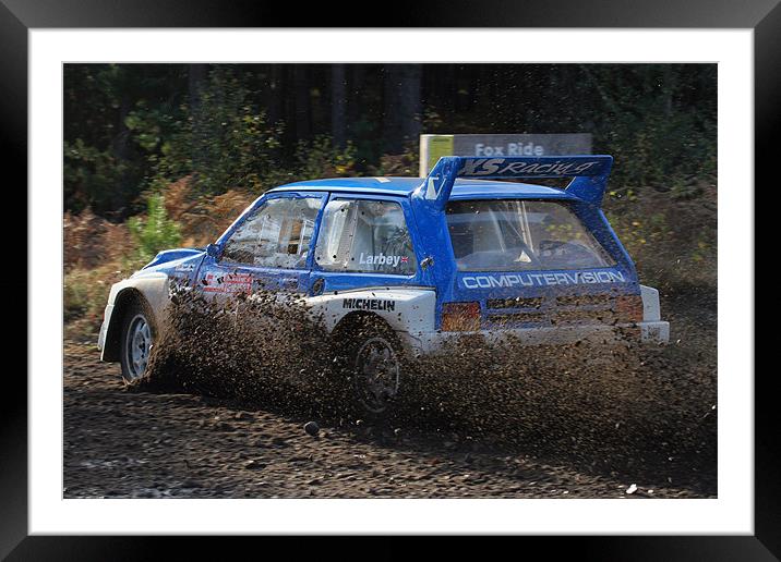 Metro 6R4 Framed Mounted Print by Oxon Images