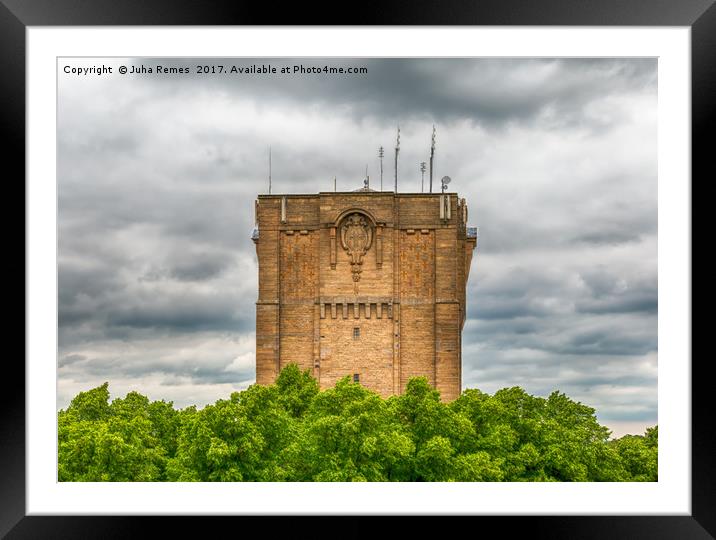 Westgate Water Tower Framed Mounted Print by Juha Remes