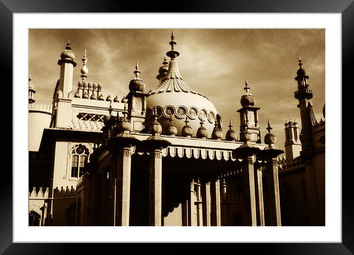 Brighton Pavilion Framed Mounted Print by Mary Lane