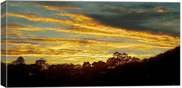  Sunrise Landscape Australia Canvas Print by Geoff Childs