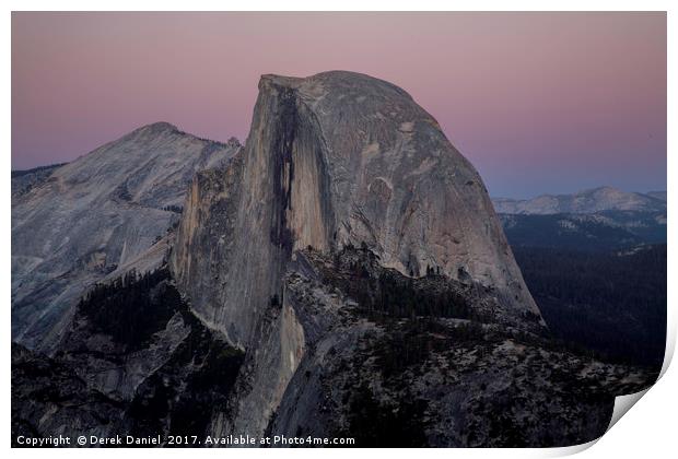 Half Dome Yosemite Print by Derek Daniel