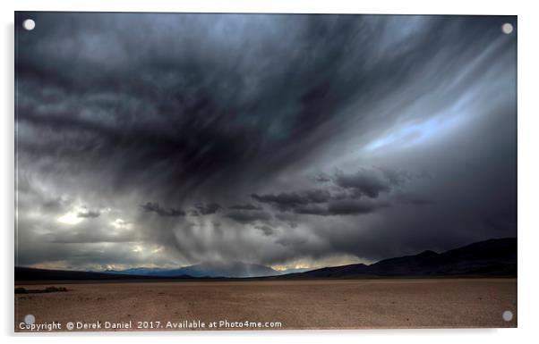 Swirling Sands of Death Valley Acrylic by Derek Daniel