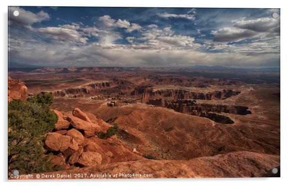 Canyonlands, National Park, Moab, Utah Acrylic by Derek Daniel