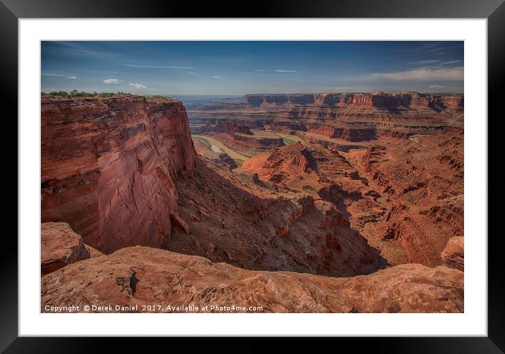 Canyonlands, National Park, Moab, Utah Framed Mounted Print by Derek Daniel