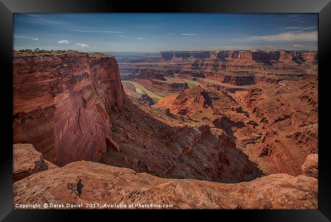 Canyonlands, National Park, Moab, Utah Framed Print by Derek Daniel