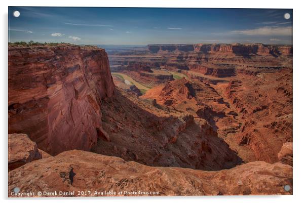 Canyonlands, National Park, Moab, Utah Acrylic by Derek Daniel
